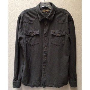 Howler Brothers Shirt Mens Long Sleeve Button Front Western Size Large